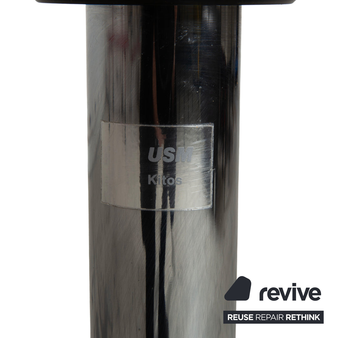 USM Kitos Holz Esstisch Holz Braun Chrom