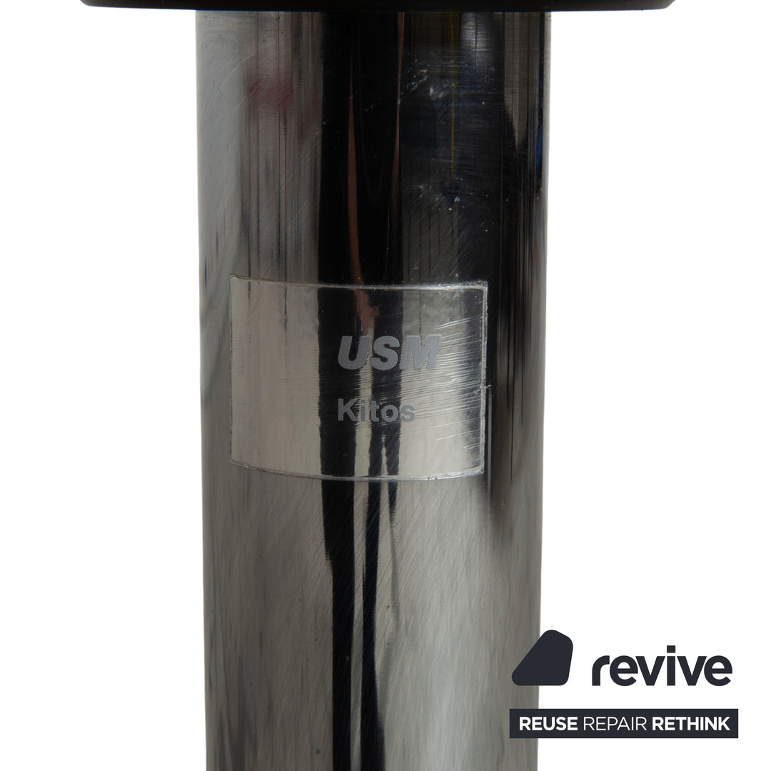 USM Kitos Holz Esstisch Holz Braun Chrom