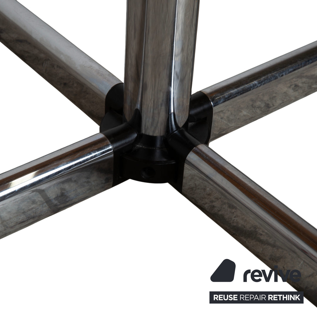 USM Kitos Holz Esstisch Holz Braun Chrom