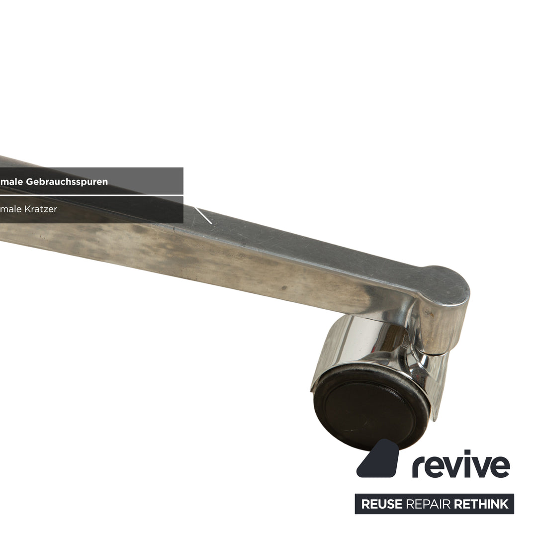 Varier Active Bürostuhl Stoff Stuhl Dunkelblau High Chrom FAME manuelle Funktion