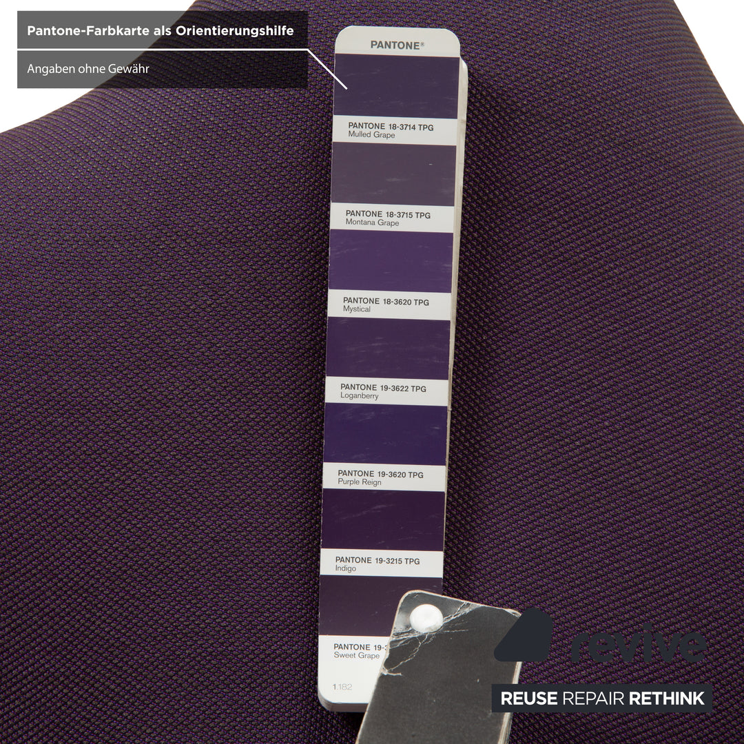 Varier Active Chair High Chrome Fabric Purple STEEL CUT TRIO 2 Office Chair