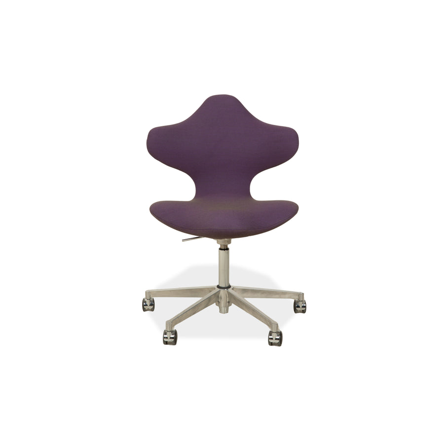 Chaise de bureau Varier Active Chair High Chrome Fabric Purple STEEL CUT TRIO 2