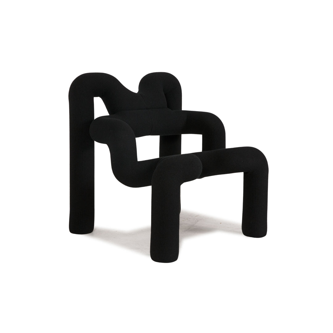 Varier Ekstrem Fabric Armchair Black Chair by Terje Ekstrøm