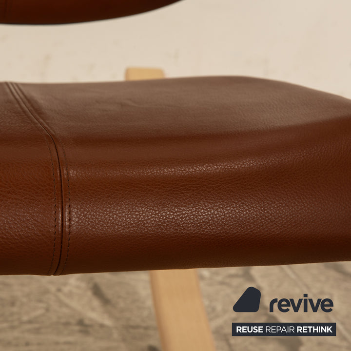 Varier Gravity Balans Leather Armchair Brown manual function