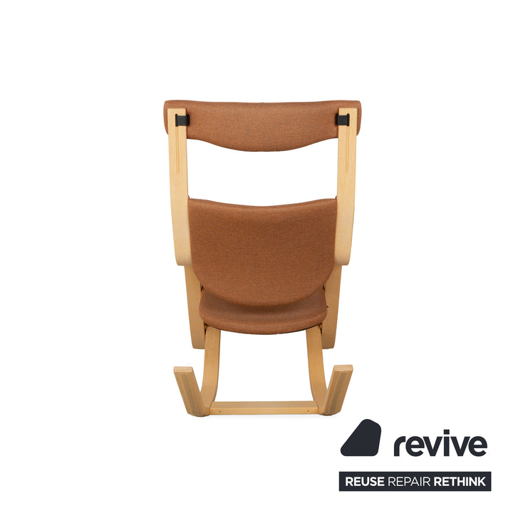 Fauteuil à bascule en tissu Varier Gravity Balans marron