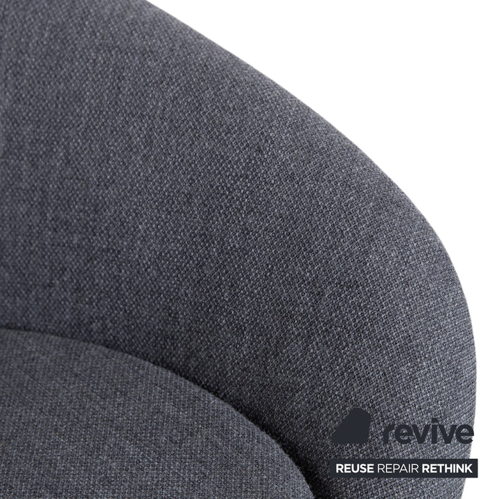 Varier Kokon Stoff Sessel by Thomas Pedersen inkl. Hocker Grau Chrom
