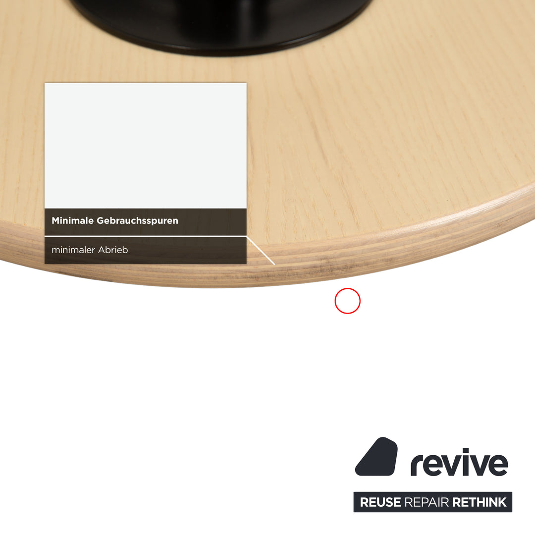 Varier Move Sitz-Steh Hocker Stuhl Rosa Korall Revive 524 Basis Natur Braun Holz Esche Bürostuhl by Per Øie