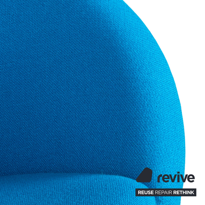 Varier Planet 2x Stoff Sessel Blau Dunkelblau Hellblau Türkis Drehfunktion