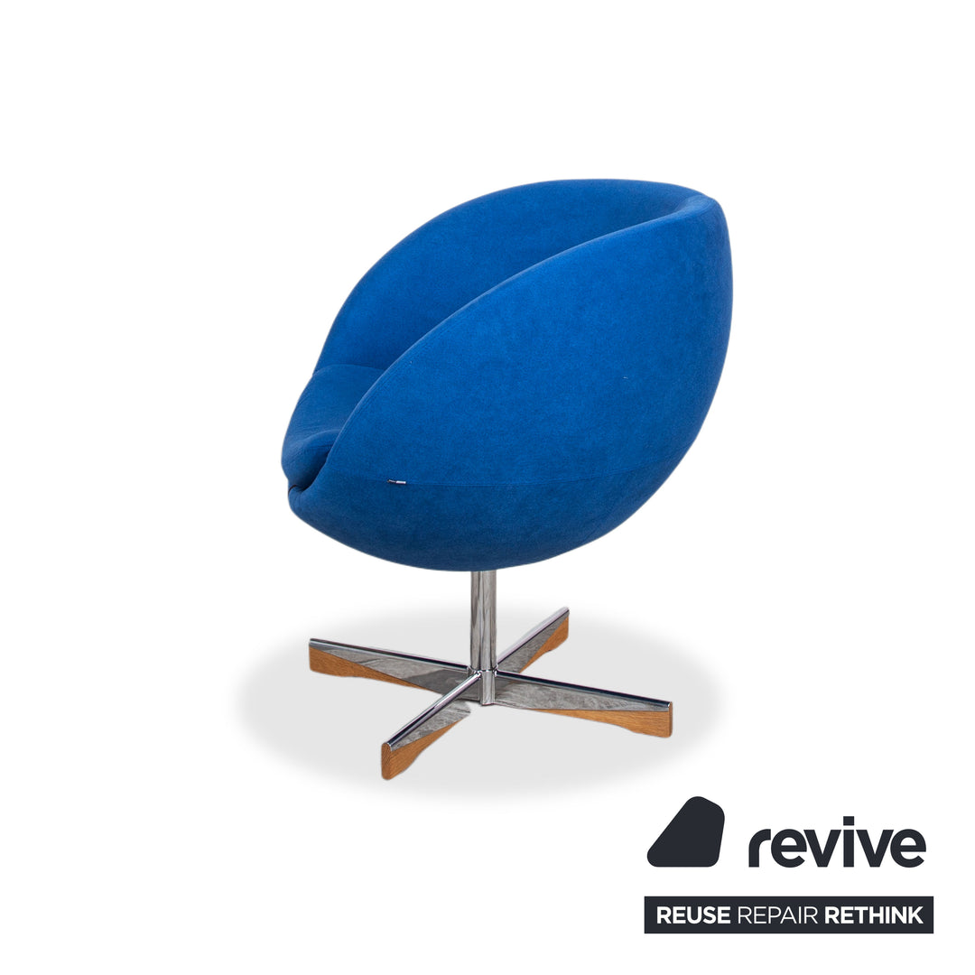 Varier Planet Fabric Armchair Blue Dark Blue Swivel Function