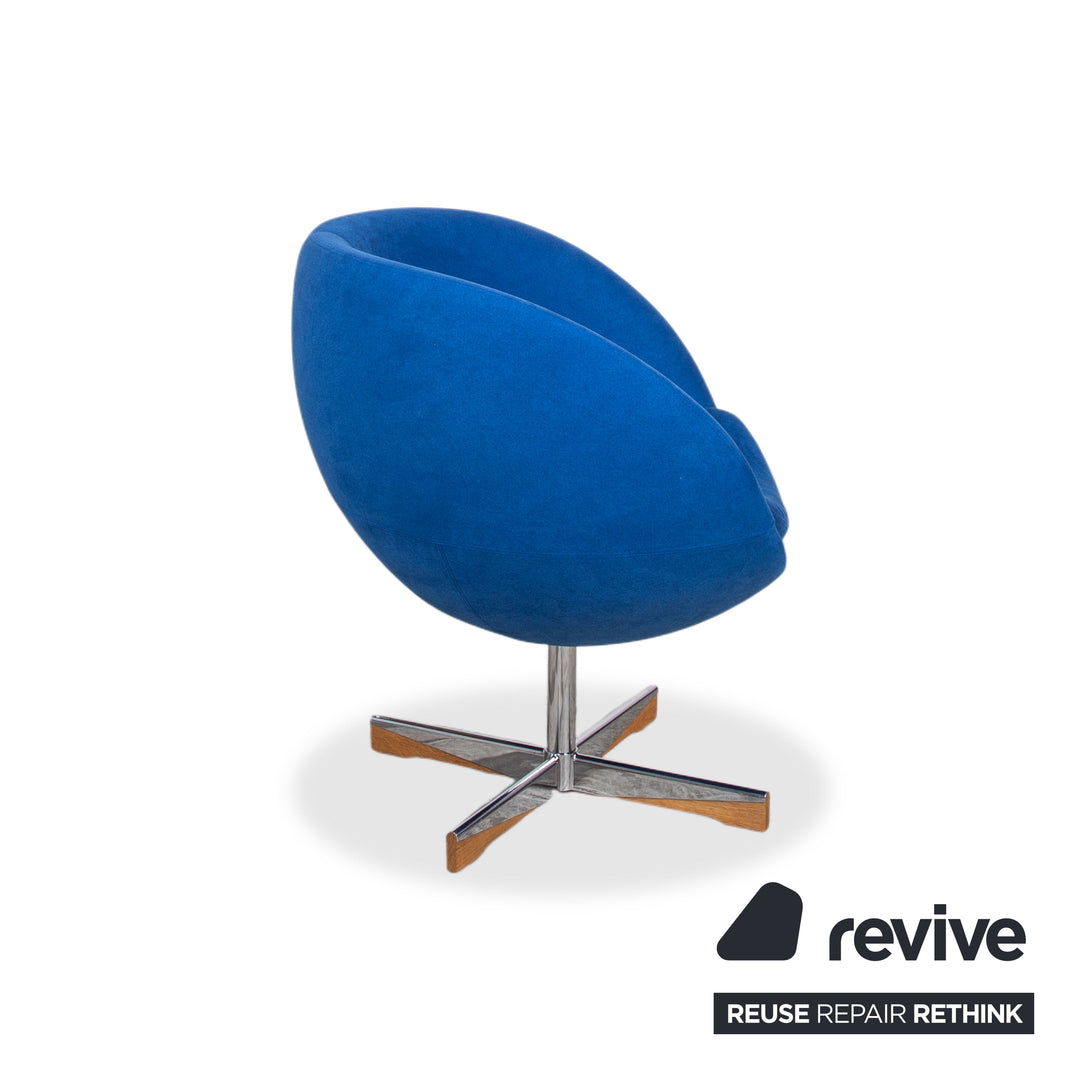 Varier Planet Fabric Armchair Blue Dark Blue Swivel Function