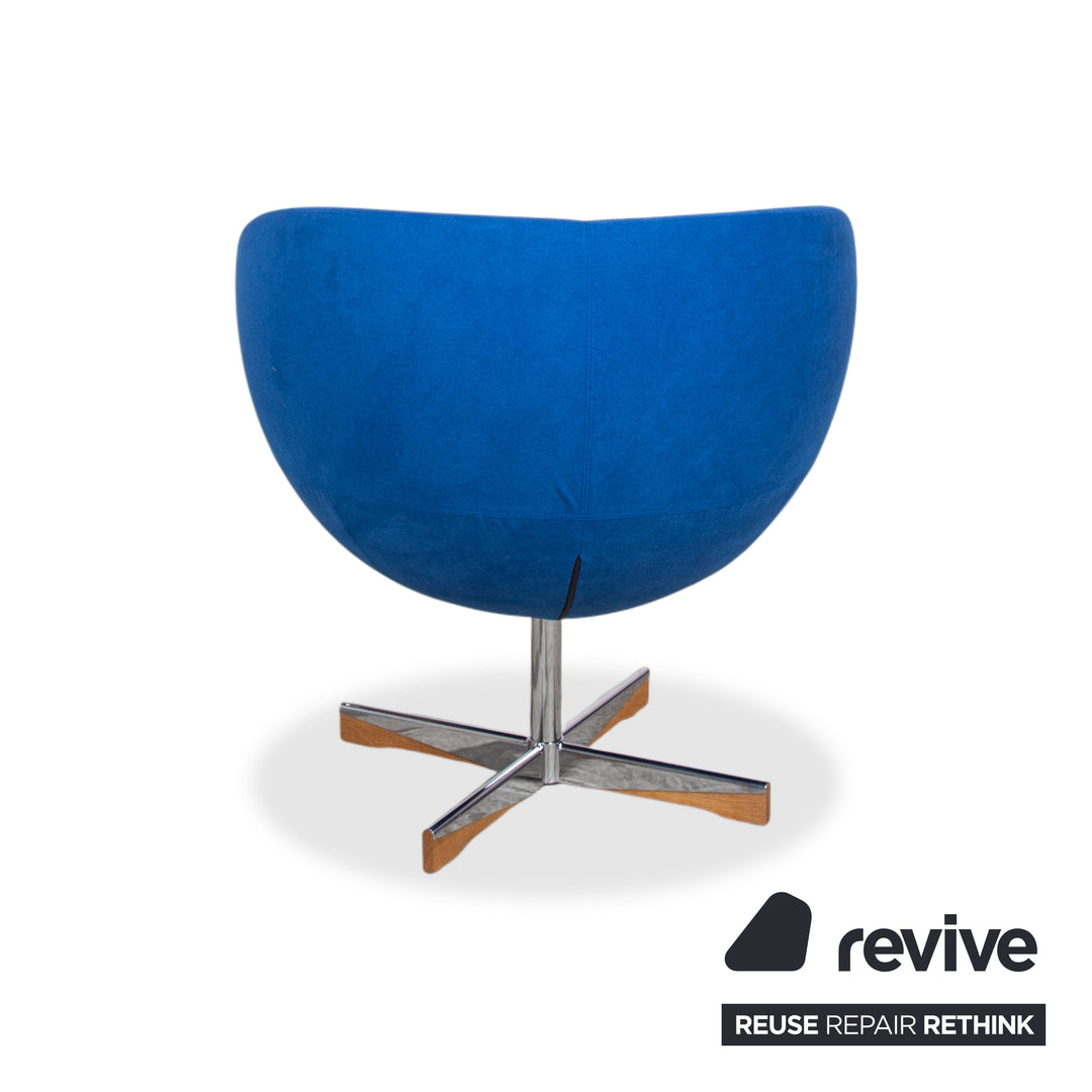 Varier Planet Fabric Armchair Blue Dark Blue Swivel Function