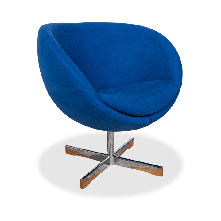 Varier Planet Fabric Armchair Blue Dark Blue Swivel Function