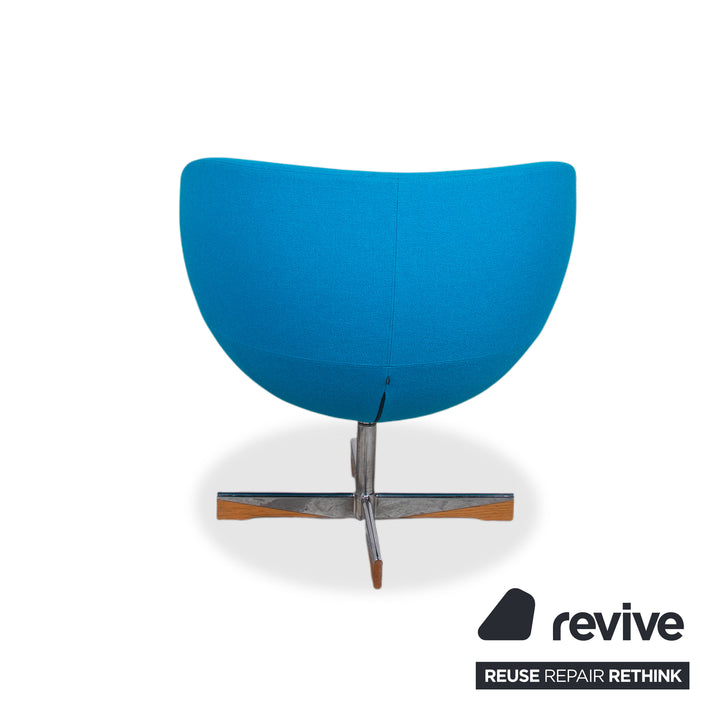 Varier Planet Stoff Sessel Blau Hellblau Türkis Drehfunktion