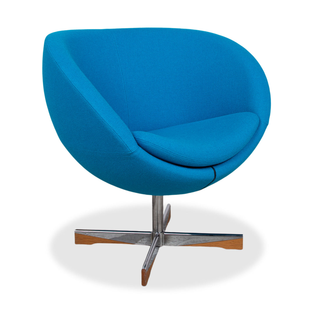 Varier Planet Stoff Sessel Blau Hellblau Türkis Drehfunktion