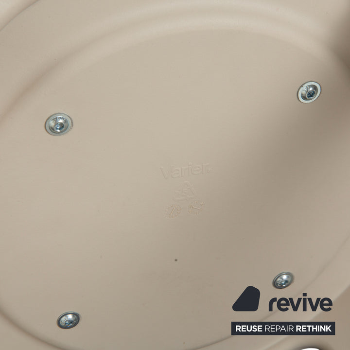 Varier Social Turn Cream Winter White Drehstuhl Beige Weiß by Snøhetta