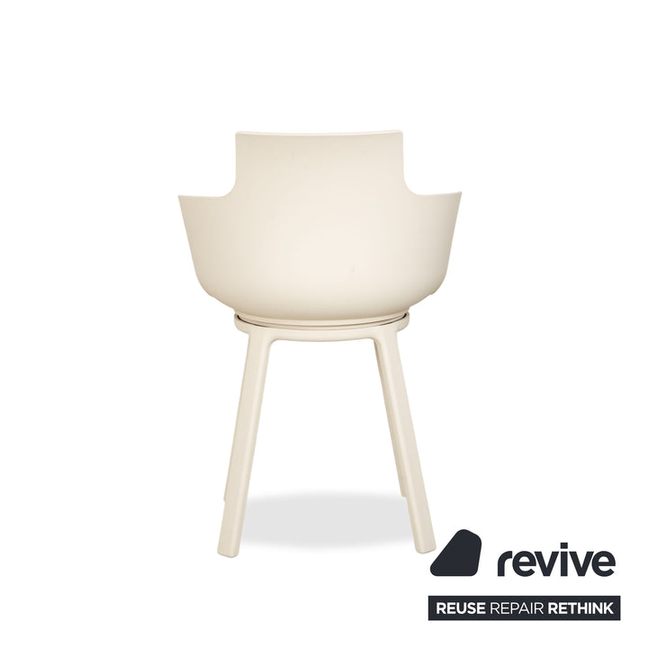 Varier Social Turn Cream Winter White Swivel Chair Beige White by Snøhetta