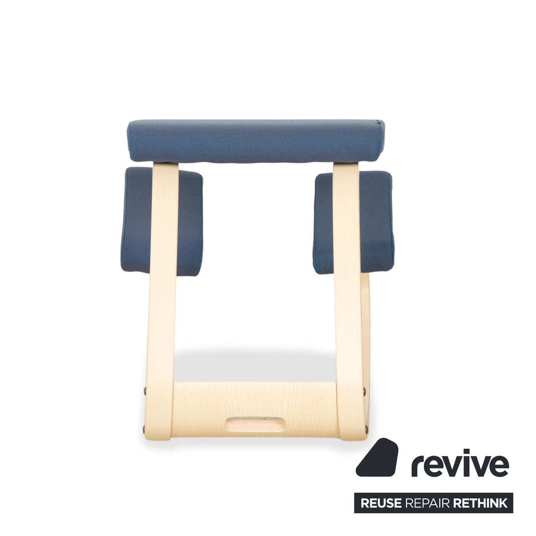 Varier Variable Stoff 2x Sessel Stuhl Grün Blau Kniestuhl