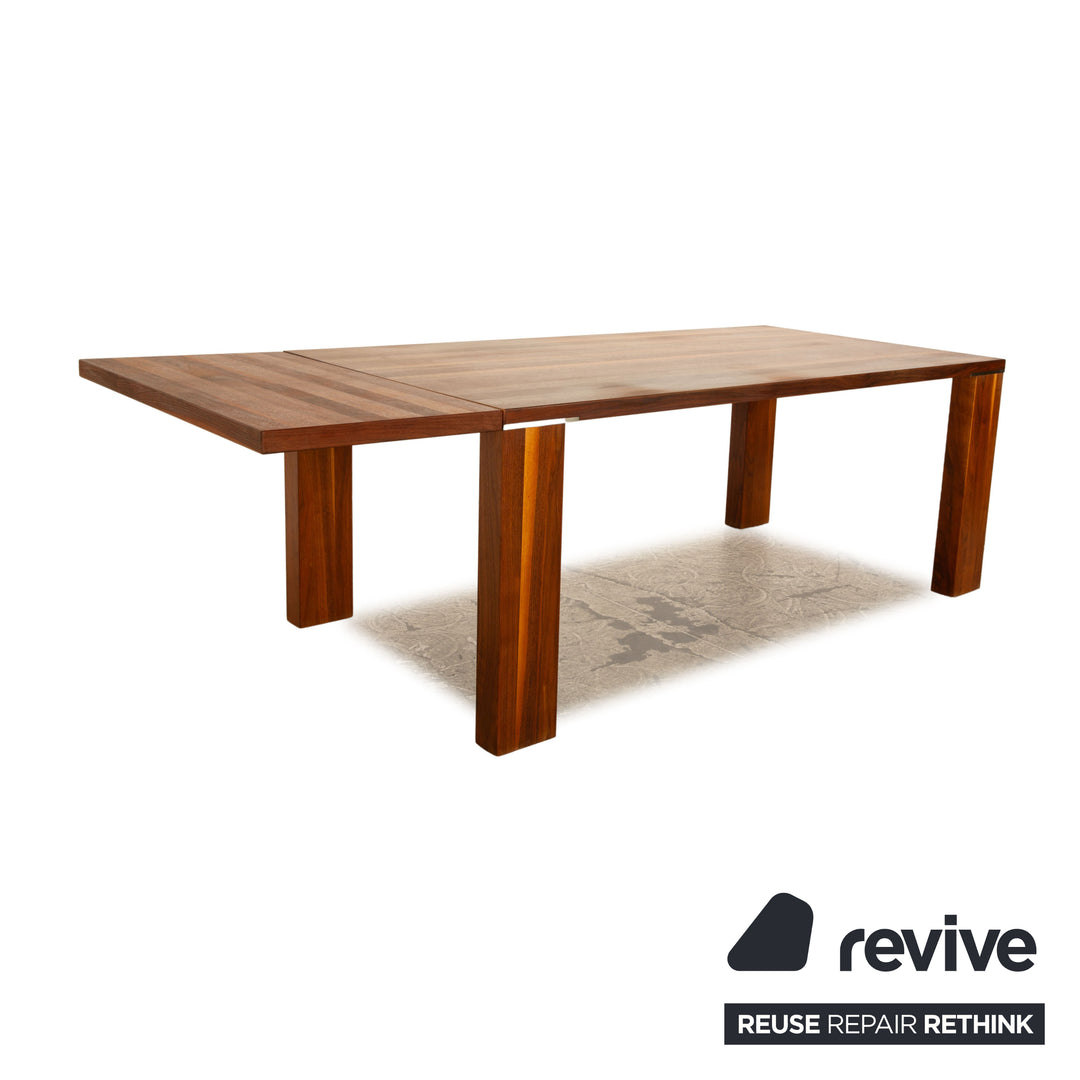 Venjakob dining table brown wood extendable 190/240 x 75 x 100
