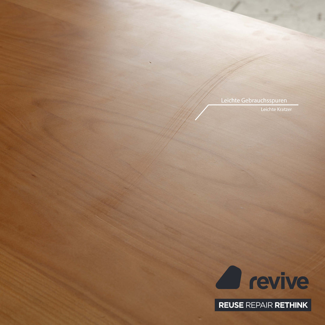 Venjakob wooden dining table brown 220 x 100 cm