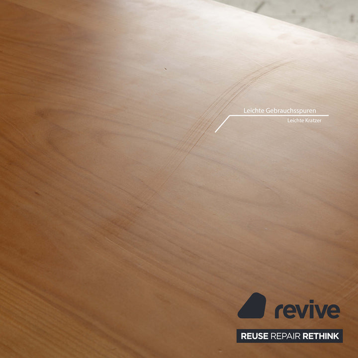 Venjakob wooden dining table brown 220 x 100 cm