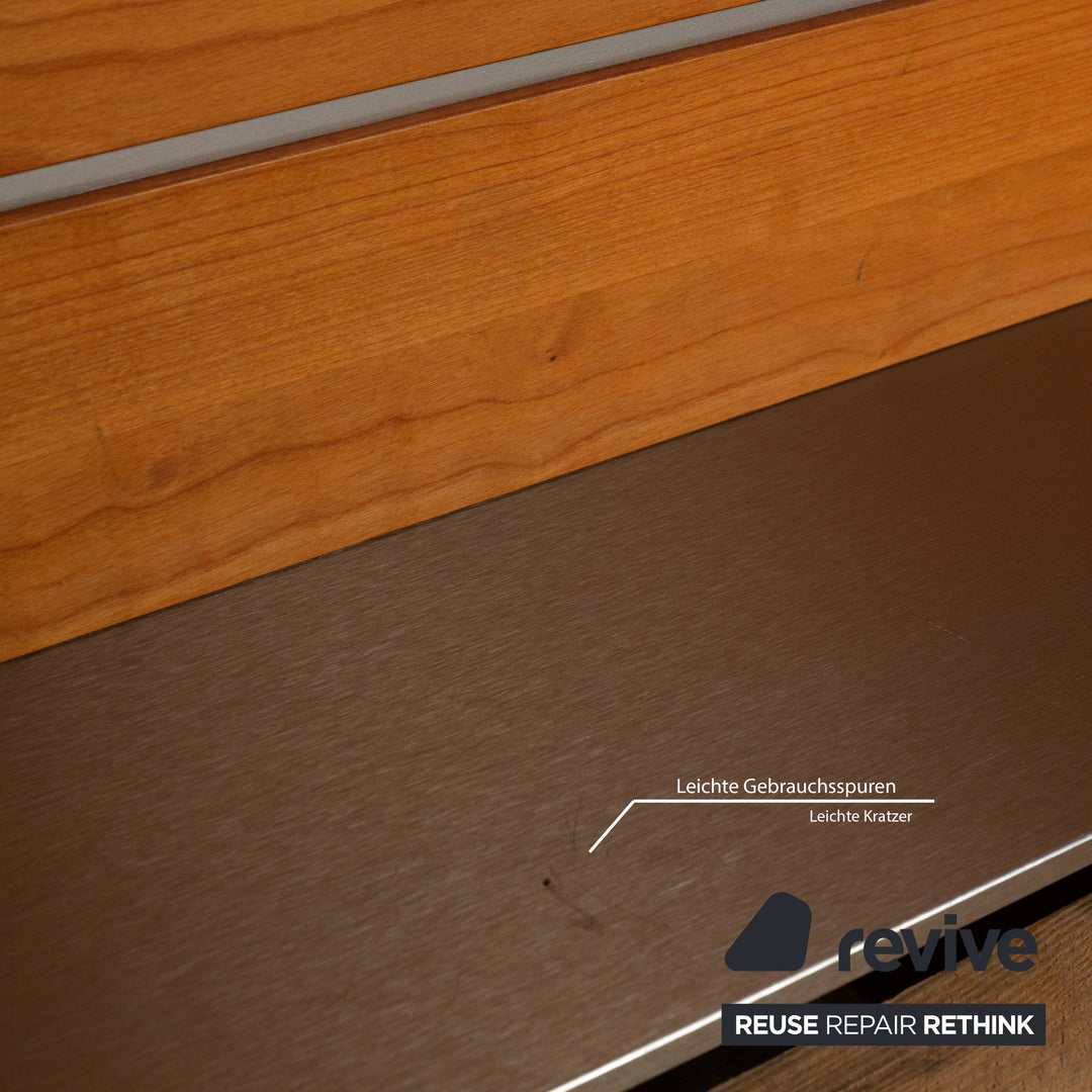 Venjakob wooden dining table brown 220 x 100 cm