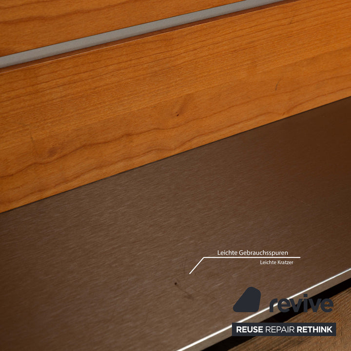 Venjakob wooden dining table brown 220 x 100 cm