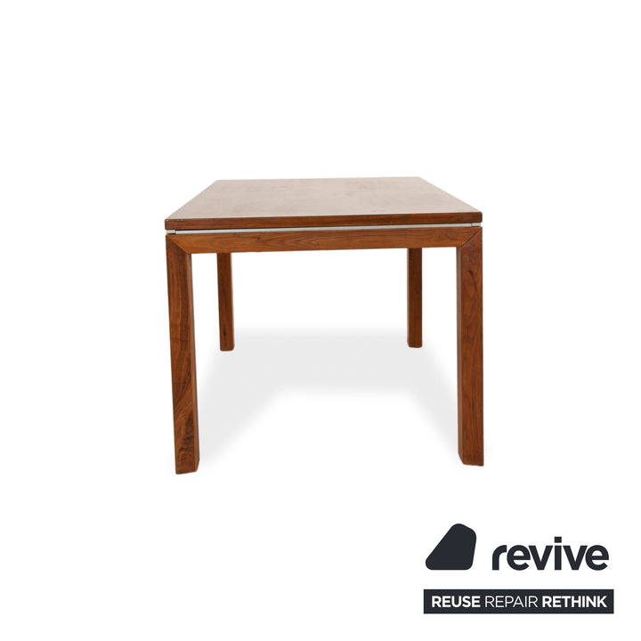 Venjakob table à manger en bois noyer marron salle à manger 160-220 x 75 x 90cm