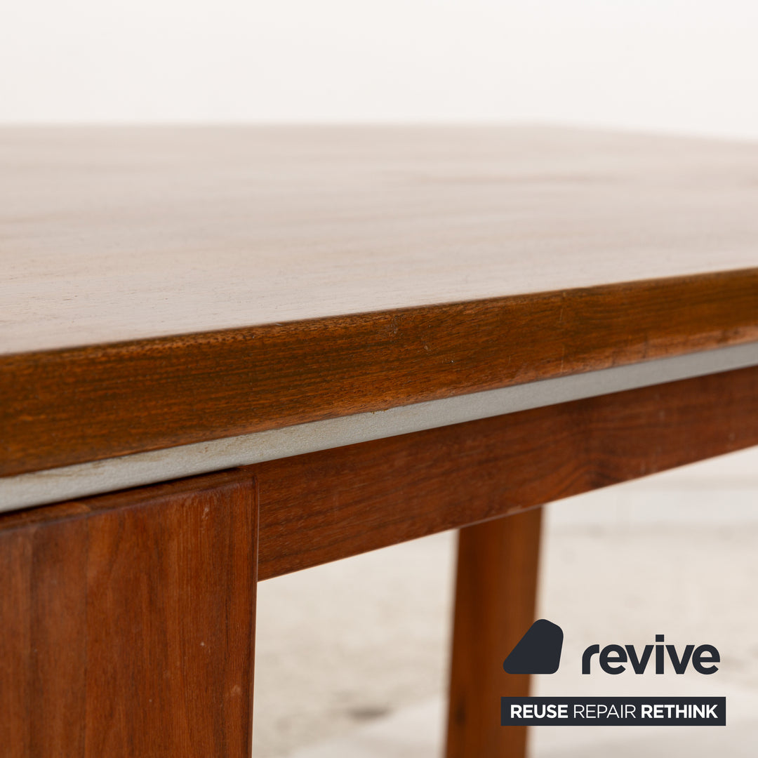 Venjakob table à manger en bois noyer marron salle à manger 160-220 x 75 x 90cm