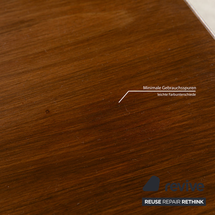 Venjakob table à manger en bois noyer marron salle à manger 160-220 x 75 x 90cm