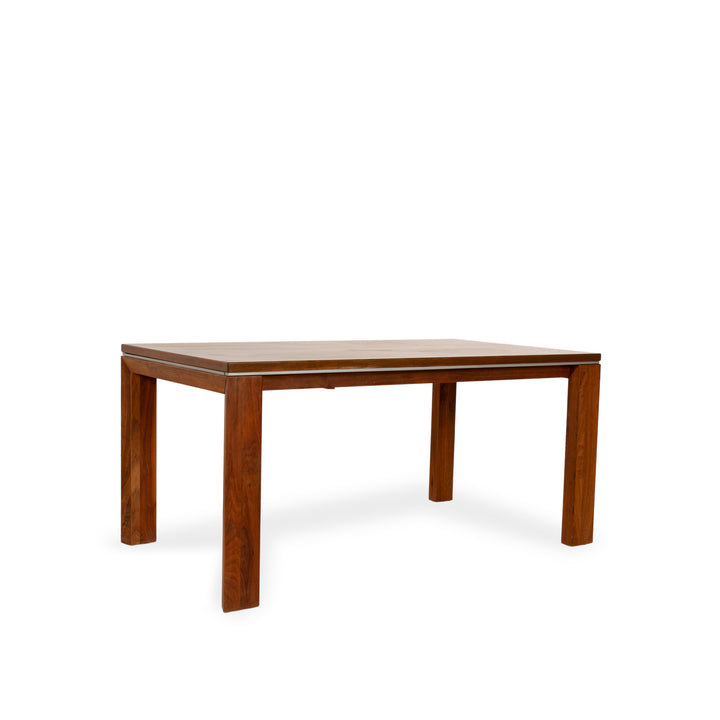 Venjakob table à manger en bois noyer marron salle à manger 160-220 x 75 x 90cm