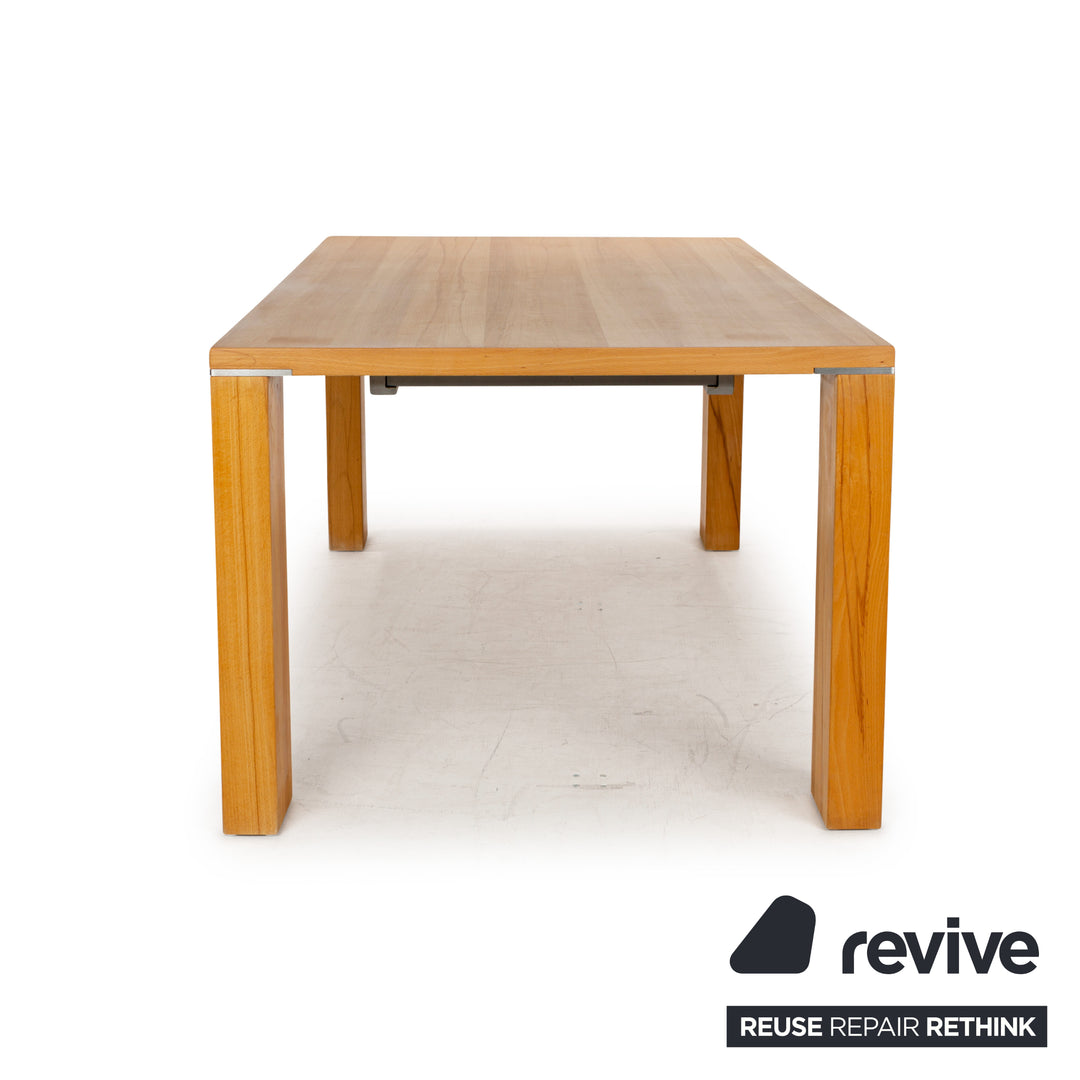 Venjakob Multiflex Wooden Dining Table Brown Manual Function