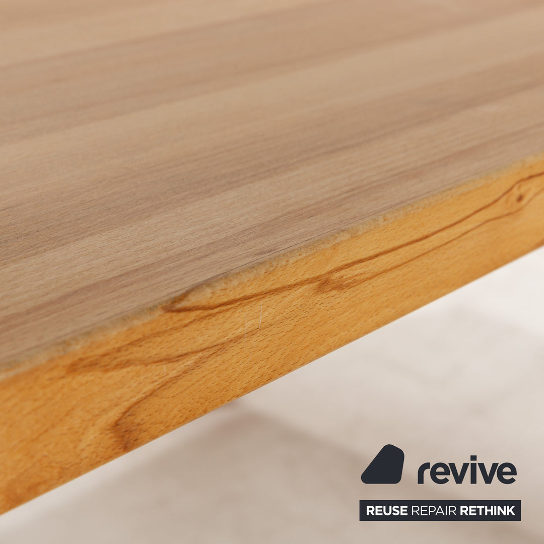 Venjakob Multiflex Wooden Dining Table Brown Manual Function