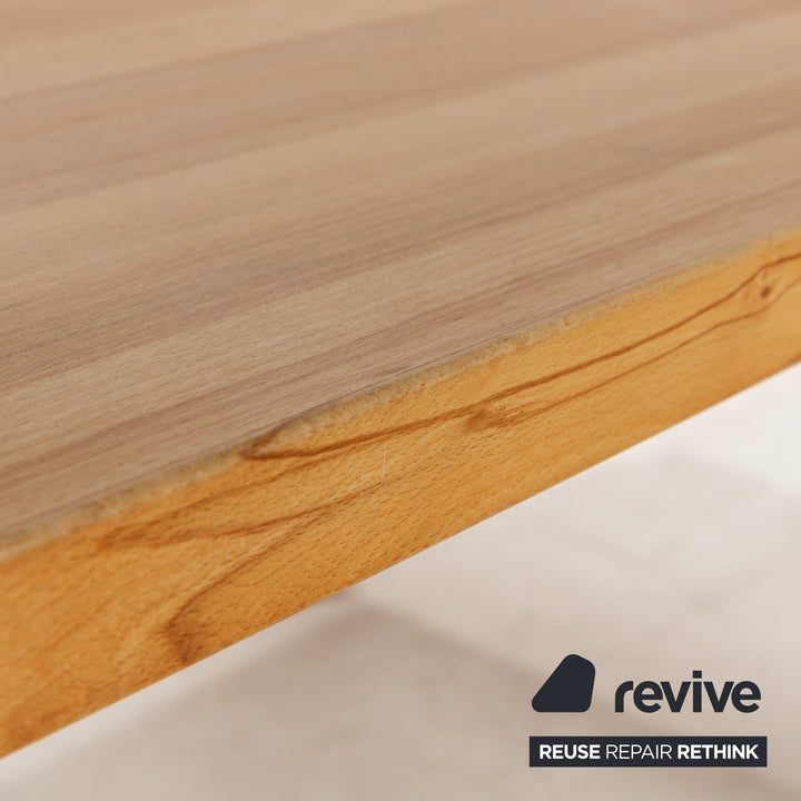 Venjakob Multiflex Wooden Dining Table Brown Manual Function