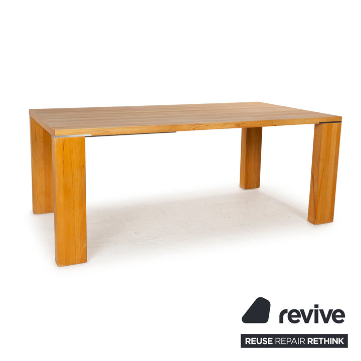 Venjakob Multiflex Wooden Dining Table Brown Manual Function