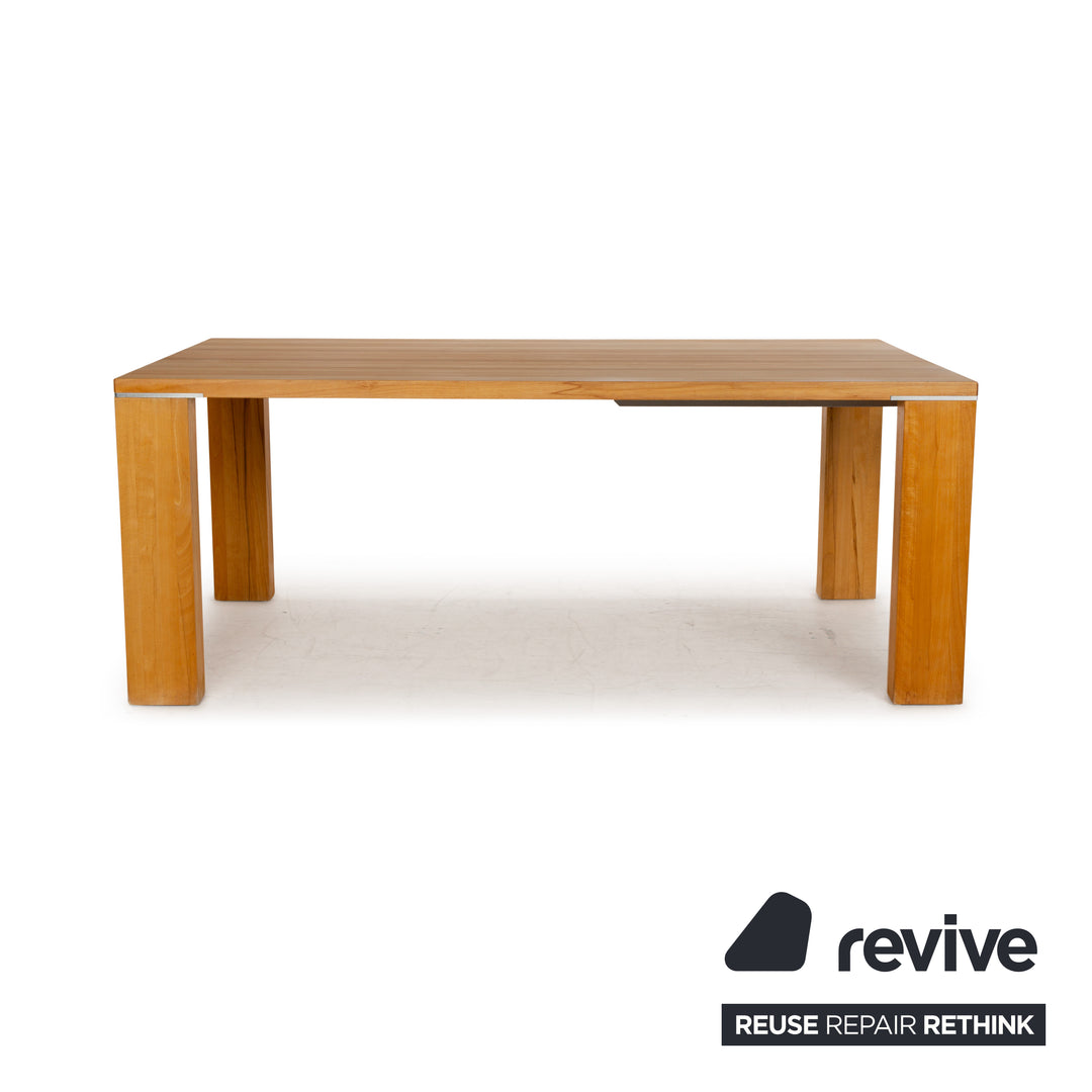 Venjakob Multiflex Wooden Dining Table Brown Manual Function