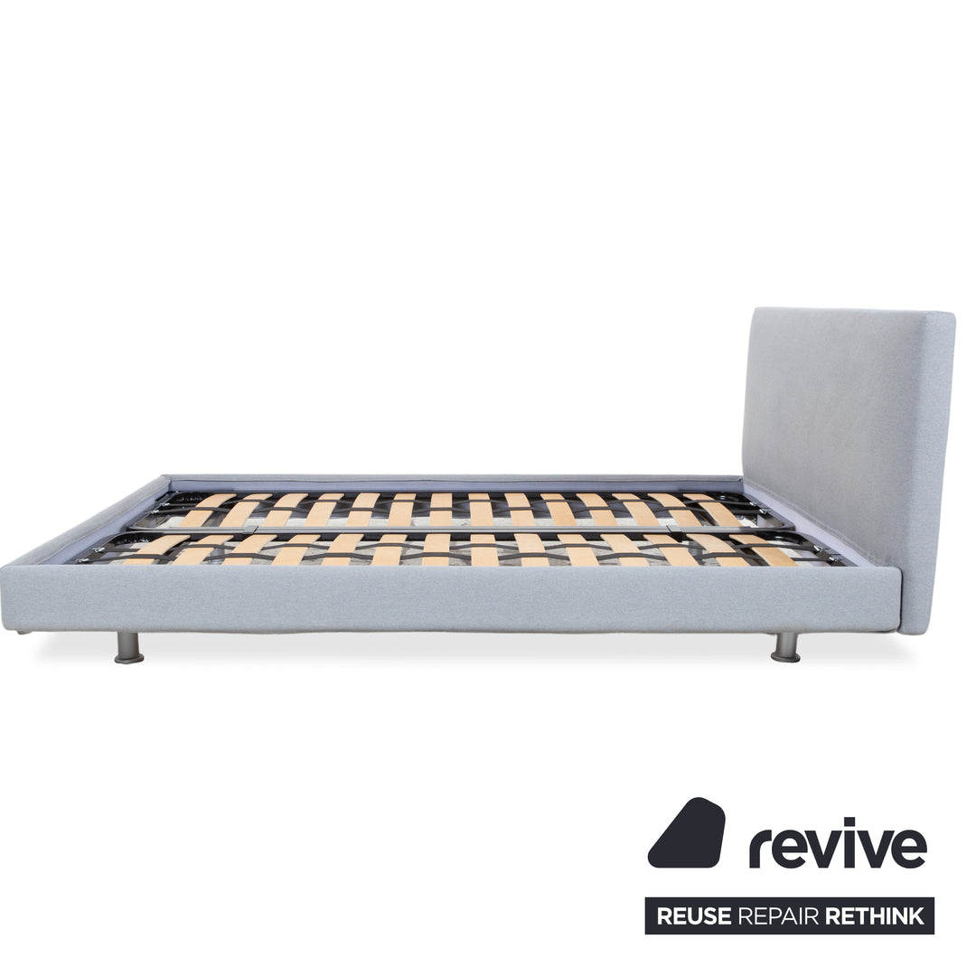 Ventura Yoko New Stoff Bett Grau Blau