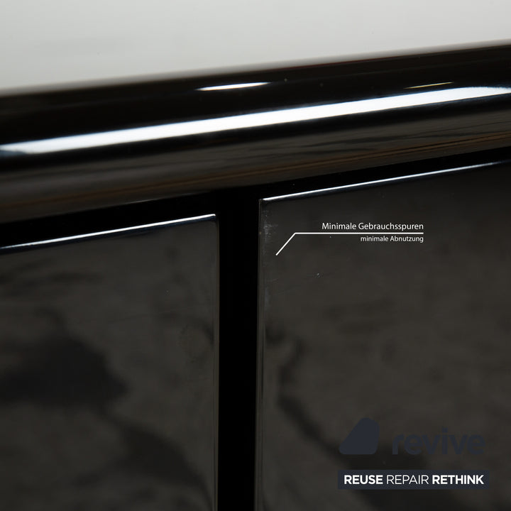 Verardo wooden sideboard black