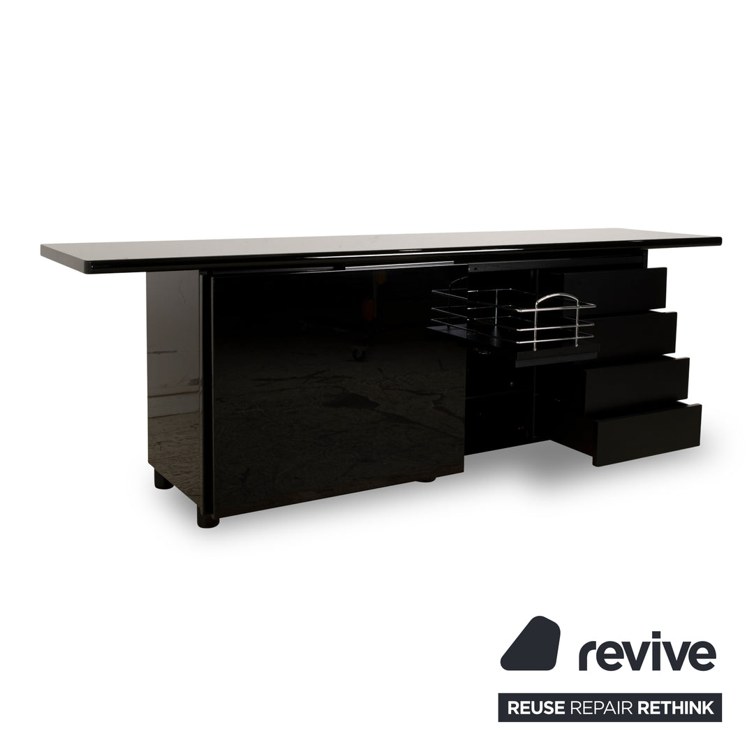 Verardo wooden sideboard black