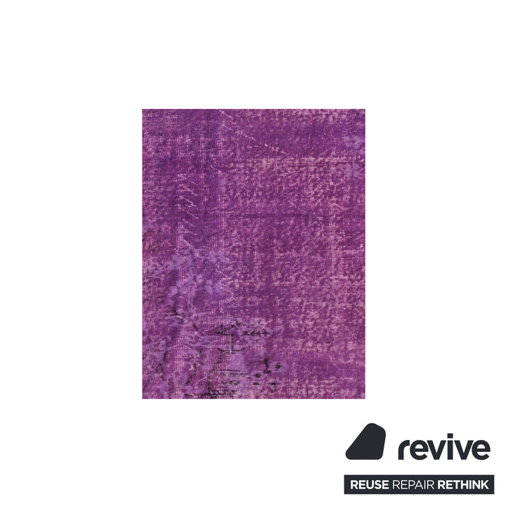 Vintage Carpets Purple 198cm x 118cm rug VC12646