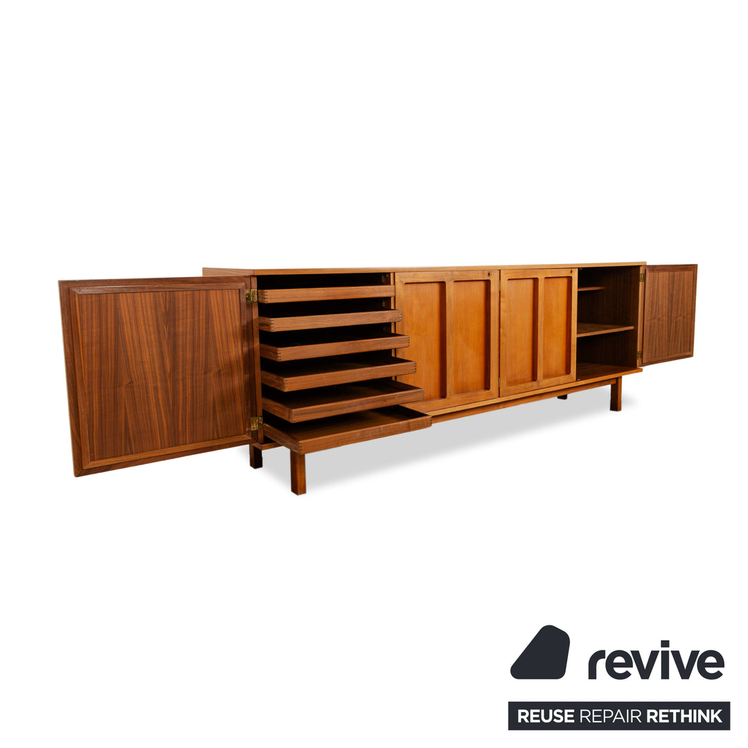 Vintage Holz Sideboard Braun by Karl-Erik Ekselius