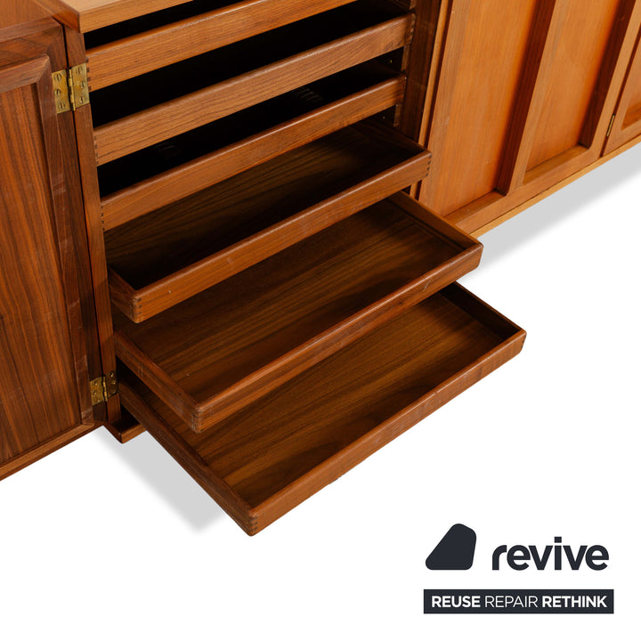 Vintage Holz Sideboard Braun by Karl-Erik Ekselius