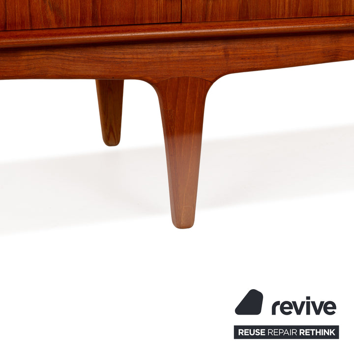 Vintage Holz Sideboard Braun Mid Century