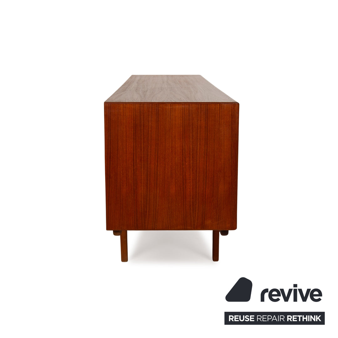 Vintage Holz Sideboard Braun Mid Century