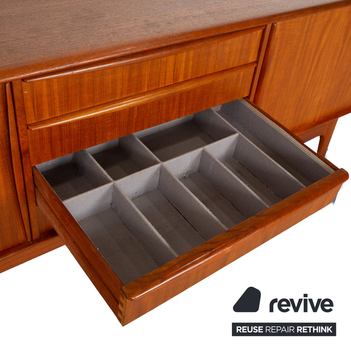 Vintage Holz Sideboard Braun Mid Century Schubladen