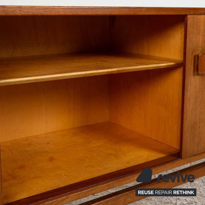 Vintage Holz Sideboard Braun Teak by Nils Jonsson