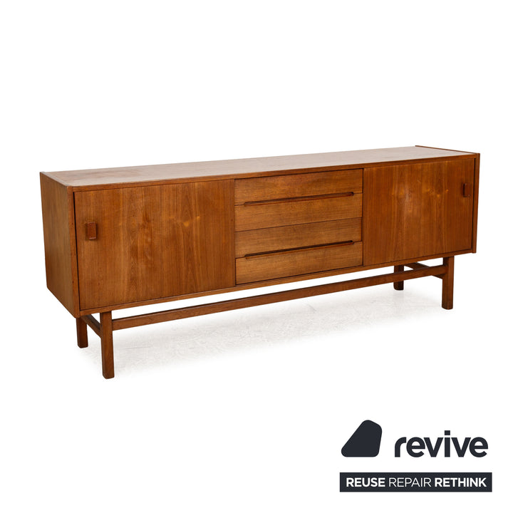 Vintage Holz Sideboard Braun Teak by Nils Jonsson
