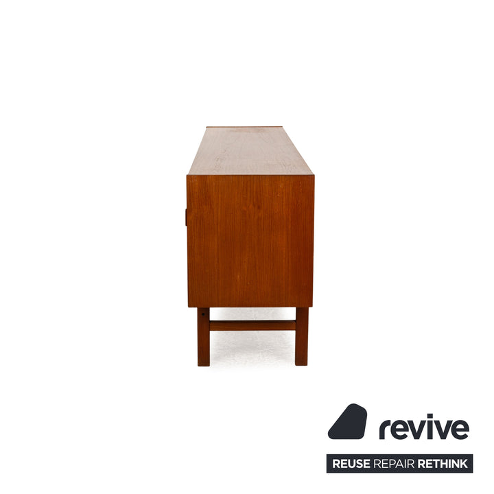 Vintage Holz Sideboard Braun Teak by Nils Jonsson