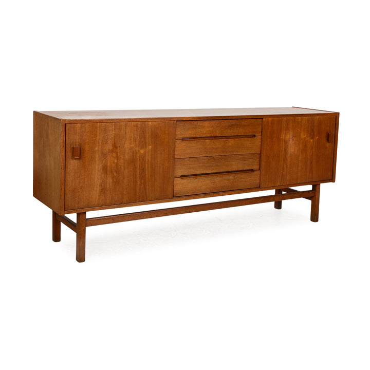 Vintage Holz Sideboard Braun Teak by Nils Jonsson