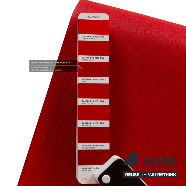 Vitra .03 plastic chair red