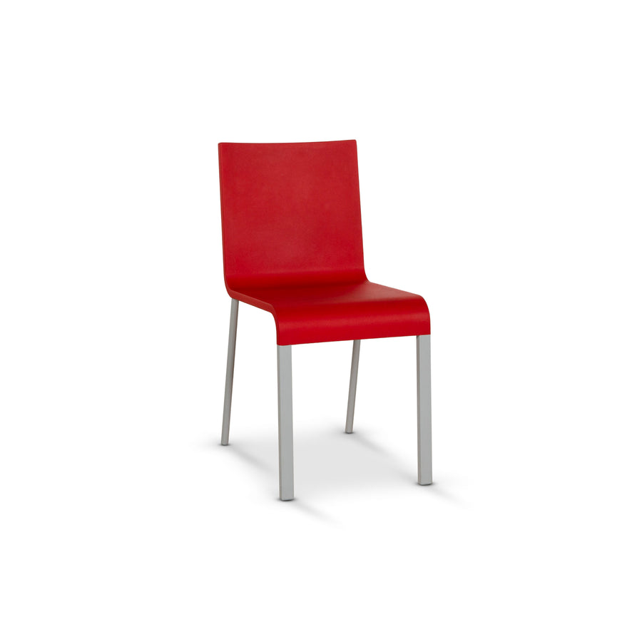 Vitra .03 plastic chair red